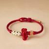 Personality Wenchang Knot Wrist Rope Fortunate Ornaments Chinese Knot Bangle  Women