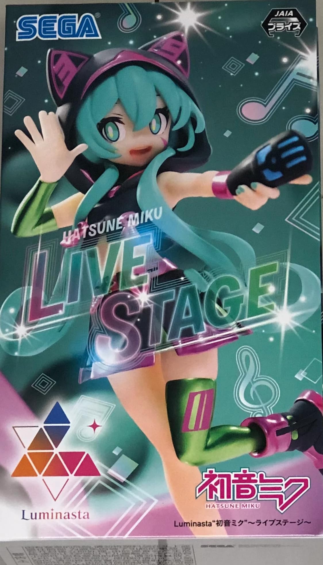 Живая сцена Sega Hatsune Miku Luminasta