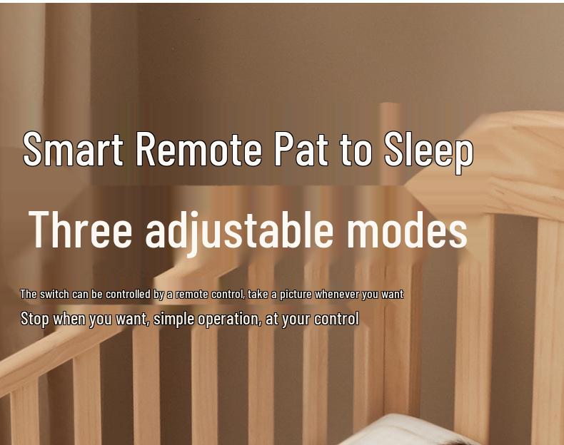 Automatic Baby Soothing Device: Gently Pats to Sleep, Reduces Startle Reflex, Promotes Self-Soothing.