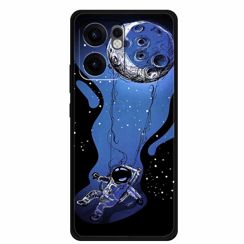 Phone Case For OPPO Reno 13F Case 13 F Coque Black Silicone Soft TPU Back Cover Bag For OPPO Reno13F A5x Case Protective Shell