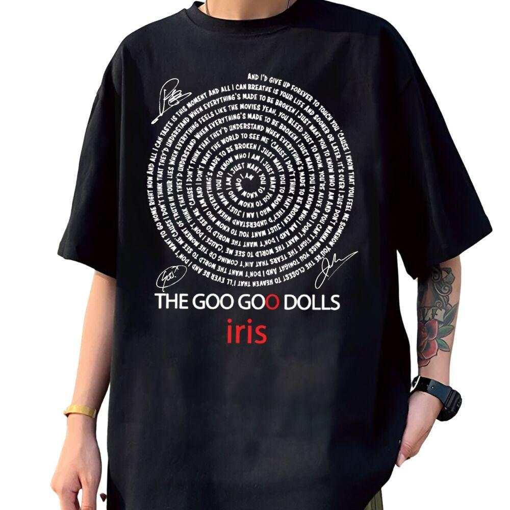 Race The Goo Goo Dolls Iris Musik Selten Schwarz Alle Größen T-Shirt 1P886 Unisex T-Shirt