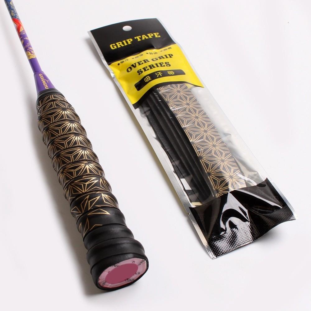 Anti-slip Badminton Handle Wrap Tape Sweat-Absorbent Tennis Racket Grip Tape Outdoor Sports