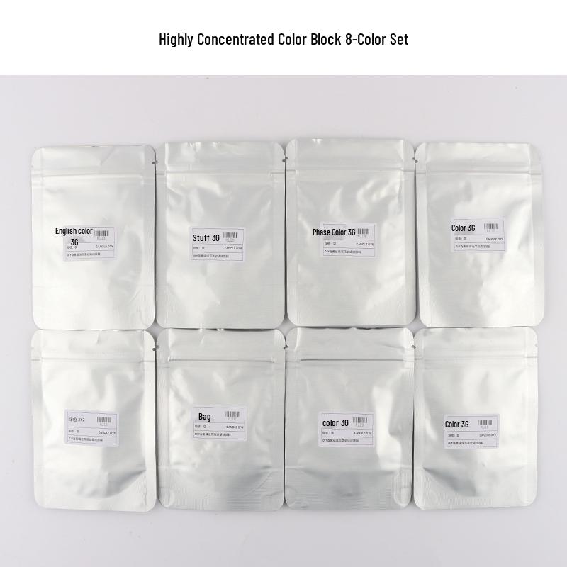 High-Concentration DIY Candle Pigment: Solid Pigment for Easy and Strong Wax Coloration