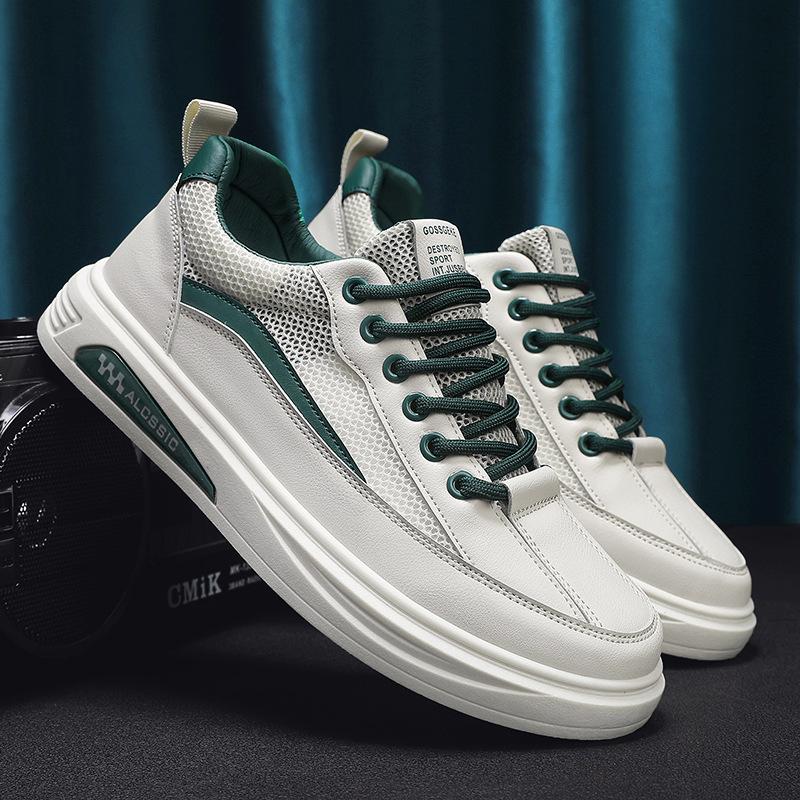 

Four seasons can wear men s 2025 new comfortable lace-up fashion trend versatile daily casual round head men s board shoes 44