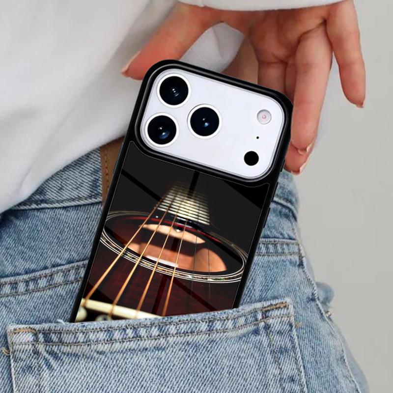 

Musical Violin Guitar soft Phone Case for iPhone 17ProMax 12 13 14 15 16e 17 Pro Max Plus Air Cover iPhone 13 Pro Max