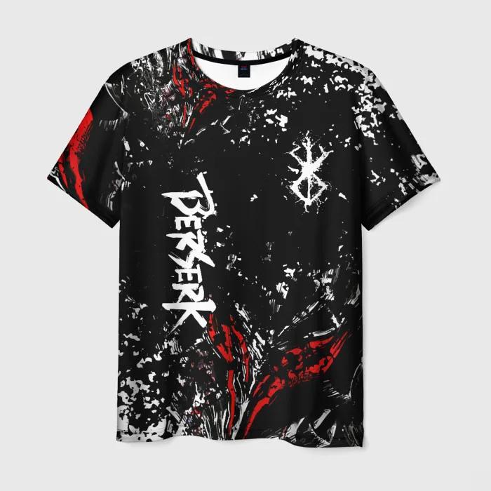 Anime Berserk Guts Printed T-shirts 3D Men/Women Stylish Harajuku Tee Shirt Casual Personality Short Sleeve Top Clothing