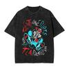 Twenty One Pilots Women Men Unisex Harajuku Cotton Oversized Tshirt Short Sleeve Top Tees Washed Stamping Print T-Shirt