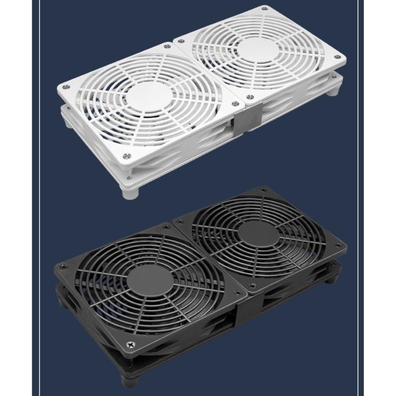 5V USB PC Router Fan Cooling Fan 1800rpm Speed Portable Cooling Fan Replacement for Router Modem TV Box Electronics