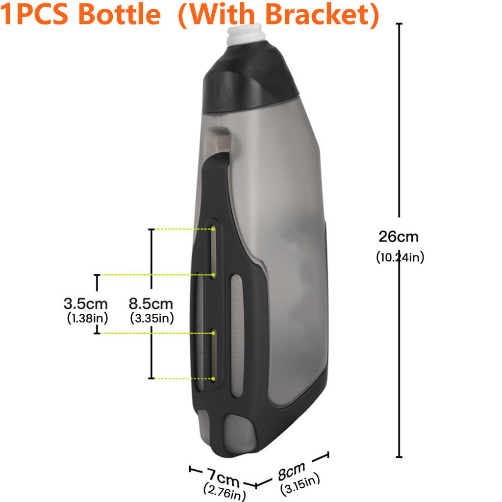 1/2PCS Bicycle Frame Down Tube Riding Water Kettle 600ML Water Bottle Aerodynamic Bicycle Bottle For Cycling Biking Fitness New