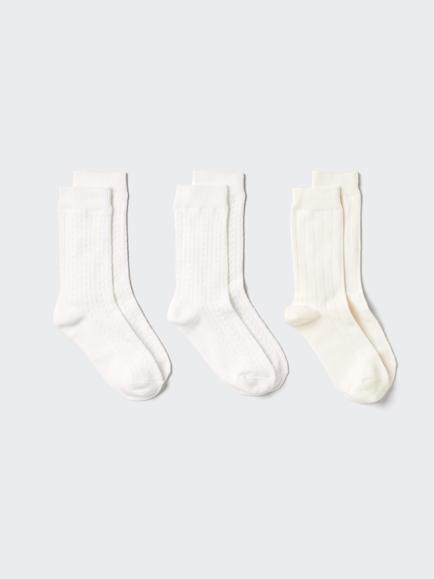 

Носки Uniqlo 3 шт. Race 00 WHITE/WOMEN 24cm