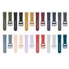 Silicone Watch Band Color Clasp Waterproof Watch Band Strap Comfortable Soft Replacement Parts for Samsung Galaxy Watch4 40/44mm