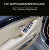 Poignée intérieure de porte intérieure pour F10 F11 F18 BMW Série 5 Accoudoir Tirette Garniture de Cache Ensemble de 7 Pièces 51417225875 51417261933 51417225879