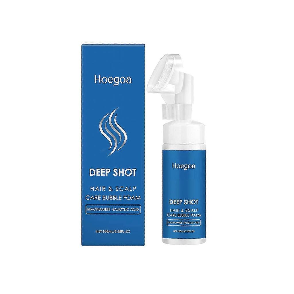 Nourishing Hair Mousse with Menthol & Arginine Strengthen, Shine & Prevent Hair Loss