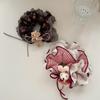 Korean Style Cute Rabbit & Bear Lace Hair Tie - Sweet & Fashionable Accessory