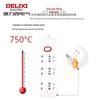 DELIXI CDK-304 4-Outlet Power Strip with Individual Switches