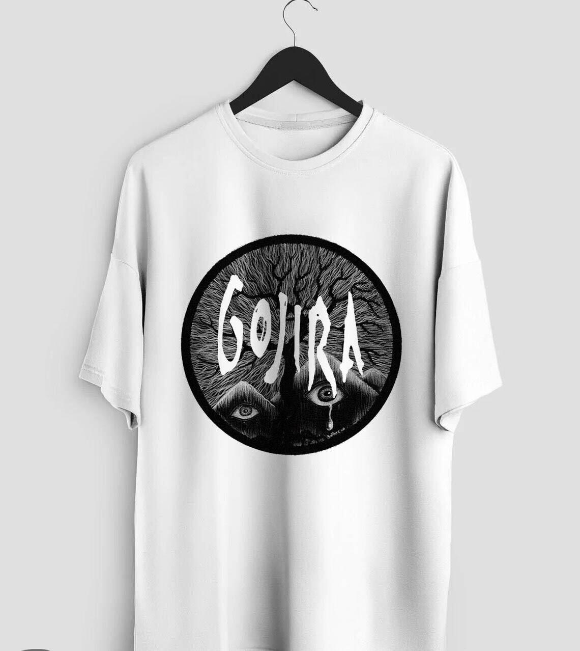 Gojira Band Heavy Metal Band Cotton White All Size T Shirt For Men TU413 S