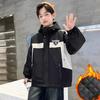 Boys' Jackets, Autumn and Winter Models, Autumn, Big Children, Western Style, Boys, Autumn Quilted Thick Jackets