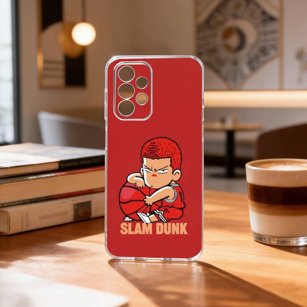 Anime basquete-E  Phone Case Transparent Silicone Soft For Samsung S25,S24,S21,S22,S23,S30,Ultra,S20,Plus,Fe