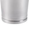 8L/8.5 Qt Stainless Steel Storage Bucket Milk Round Pail Compost Bucket with Lid and Handle for Various Large Events