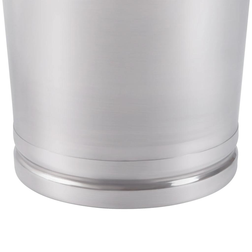 8L/8.5 Qt Stainless Steel Storage Bucket Milk Round Pail Compost Bucket with Lid and Handle for Various Large Events
