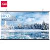 Deli White Plastic Wall-Mounted Projector Screen