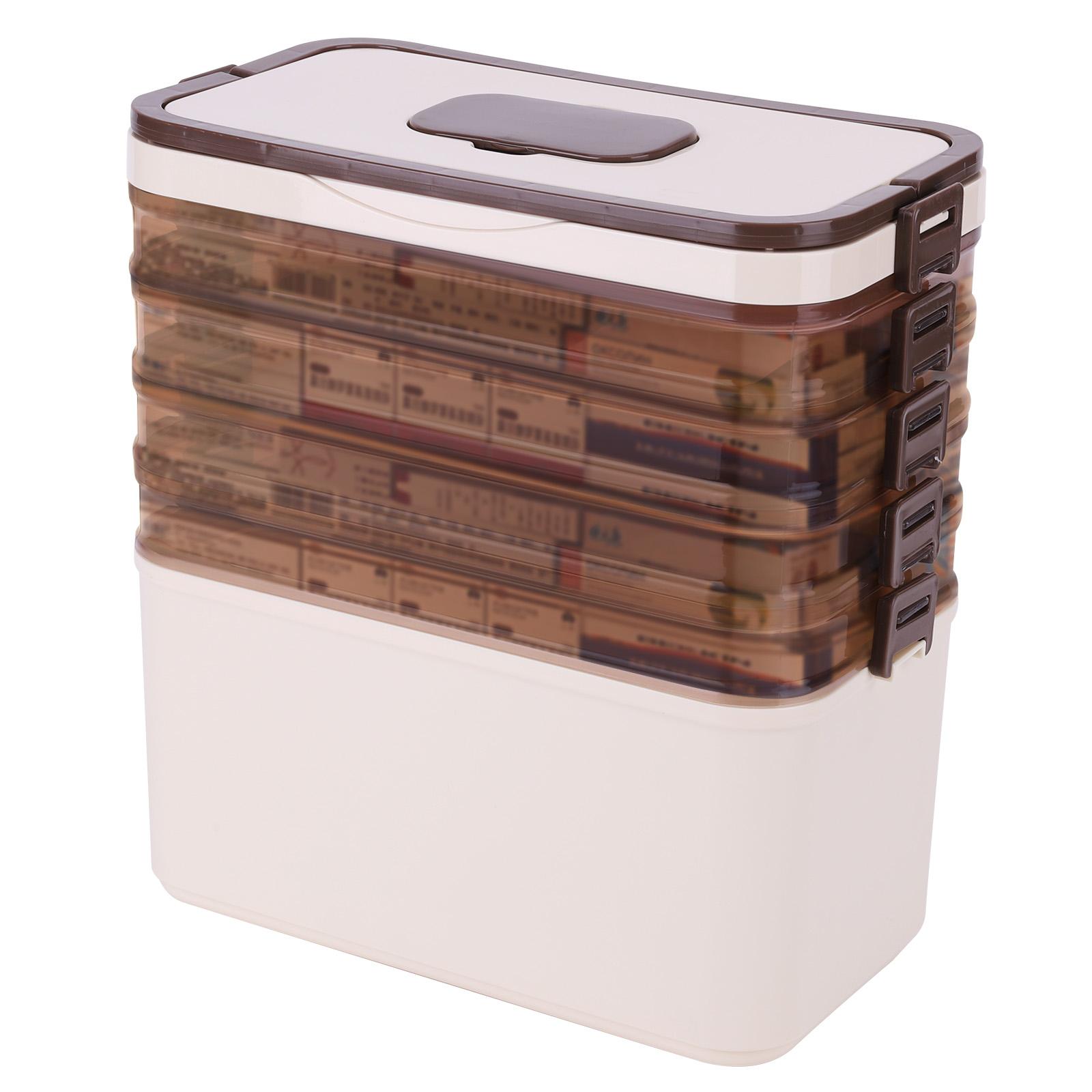 

5 Layers First Aid Box Medicine Cabinet Medication Storage Box for Home Office School China Mainland