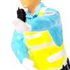 1/64 Diorama Figures Miniature Hand Painted Drink Driving Train Railway for Micro Scene