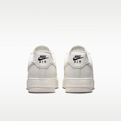 Women's Sneakers Nike Wmns Air Force 1 '07 Essential 'Sail Black'