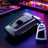 ABS Carbon Fiber Car Key Cover Case For Bmw F20 F30 F31 F34 F10 F11 F25 I3 M3 M4 F15 F16 3 5 Series GT Car-Styling Accessories