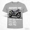 2026 New Unisexs 820RRRS Sportbike Specs Graphic TShirt Motorcycle Biker Streetwear Tee