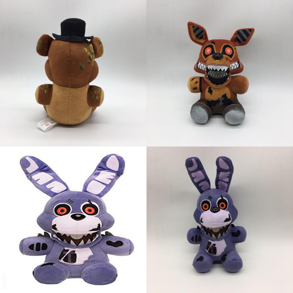 Five Nights At Freddy's Plush Toy Soft Stuffed Animal Chica Bonny Foxy Kids Gift 18cm