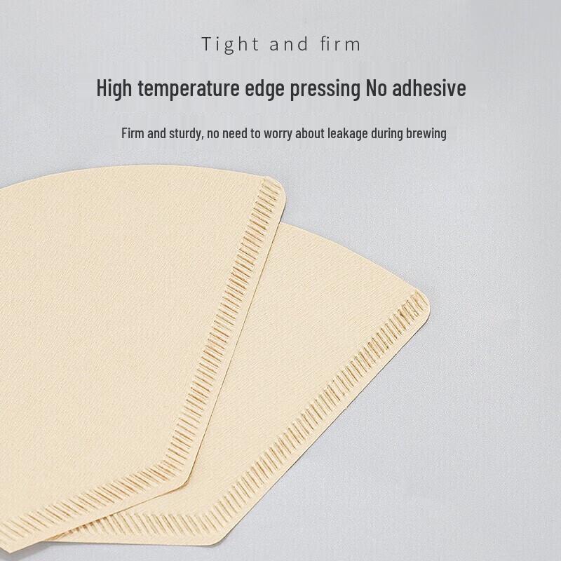 Mongdio Unbleached Virgin Wood Pulp Coffee Filter Papers