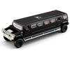 1/32 Extended Version HUMMER H2 Alloy Car Model Diecast Metal Vehicles Car Model Simulation Sound and Light Collection Kids Gift
