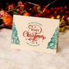 Weihnachtsgrußkarte Umschlag Weihnachtsgeschenkbox Karte Geschäftliche Feiertags-Dankes-Grußpostkarte Ins Wind Dankeskarte