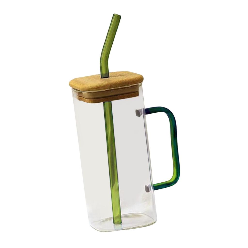 Drinking Clear Glasses Birthday Gifts for Iced Cold Beverages Green