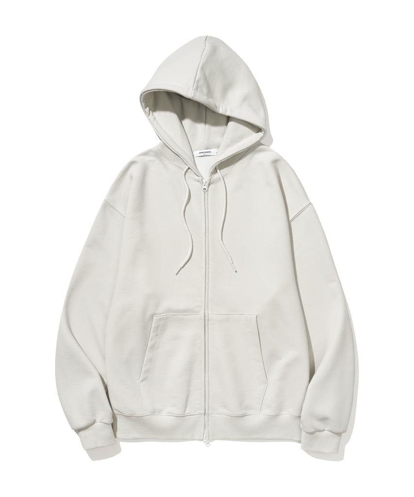 Brenson Coreed Loose Fit 2-Way Zip-Up Hoodie ( 8 Colors )