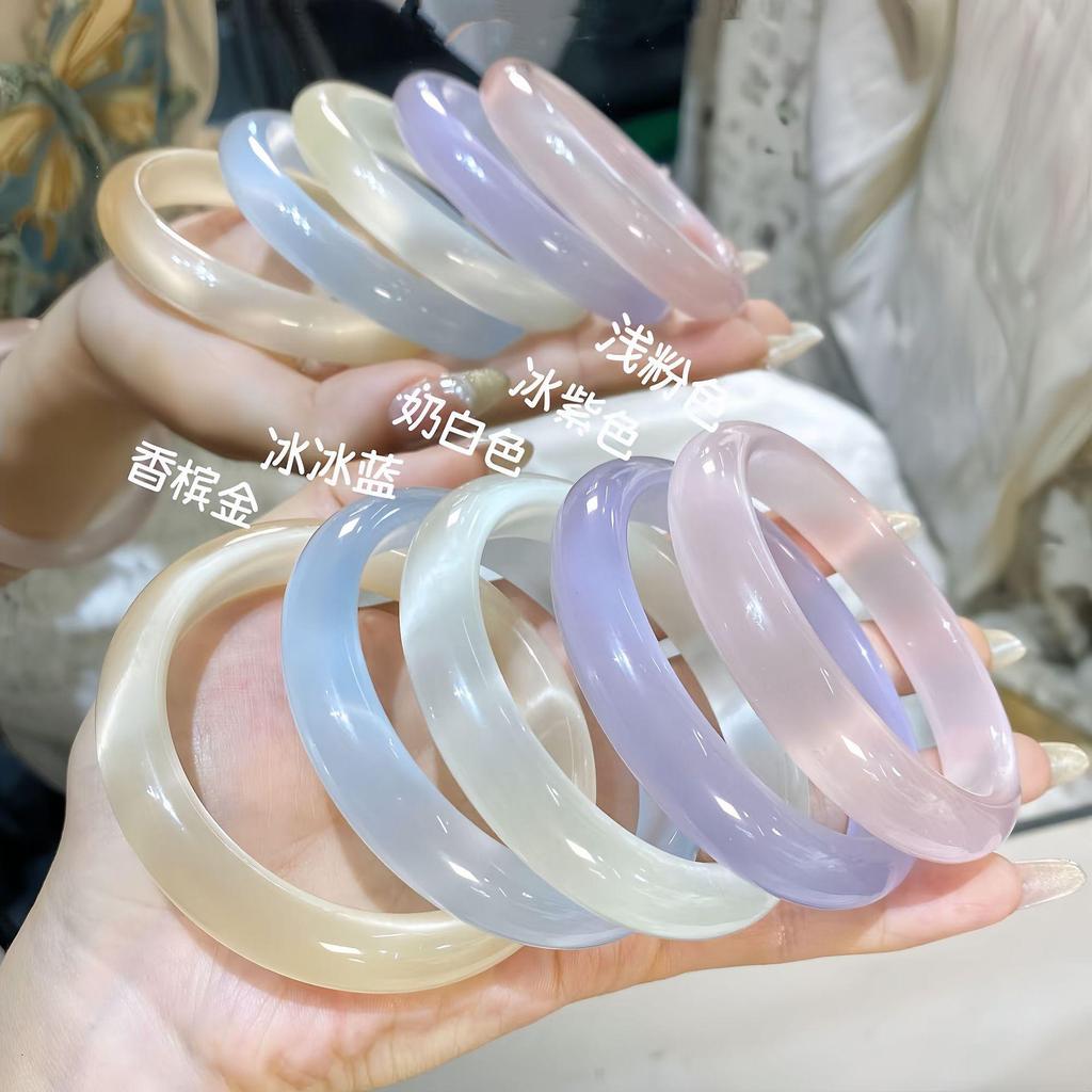 White Moonlight Cat's Eye Stone Fashion Bracelet for Women - Versatile Bestseller Jewelry