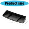 Dashboard Storage Box Touchscreens Behind Screen Organizer Car Interior Storage ABS Dashboard Organizer for Vehilces