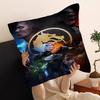 MMortal Kombat Pillow Cover for Bedroom Room and Living Room Sofa Decorative Cushion Cover