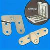 2PCS Ladder Folding Hinges Rotatable Support Bracket Metal Hinge Invisible Heavy Duty Table Fixed Hinge Furniture Hardware