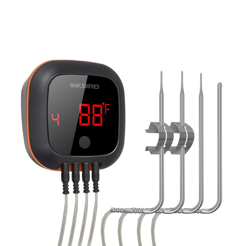 INKBIRD Lebensmittel Kochofen Fleisch BBQ Edelstahlsonde für kabelloses BBQ-Thermometer Ofen Fleischsonde Nur für IBT-6XS/IBT-4XS