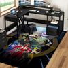1pc Power Rangers Anime Cartoon Design Office Chair Mat Non-Slip Carpet for Home Decor, Suitable for All Seasons, Ideal as a Gift.U098