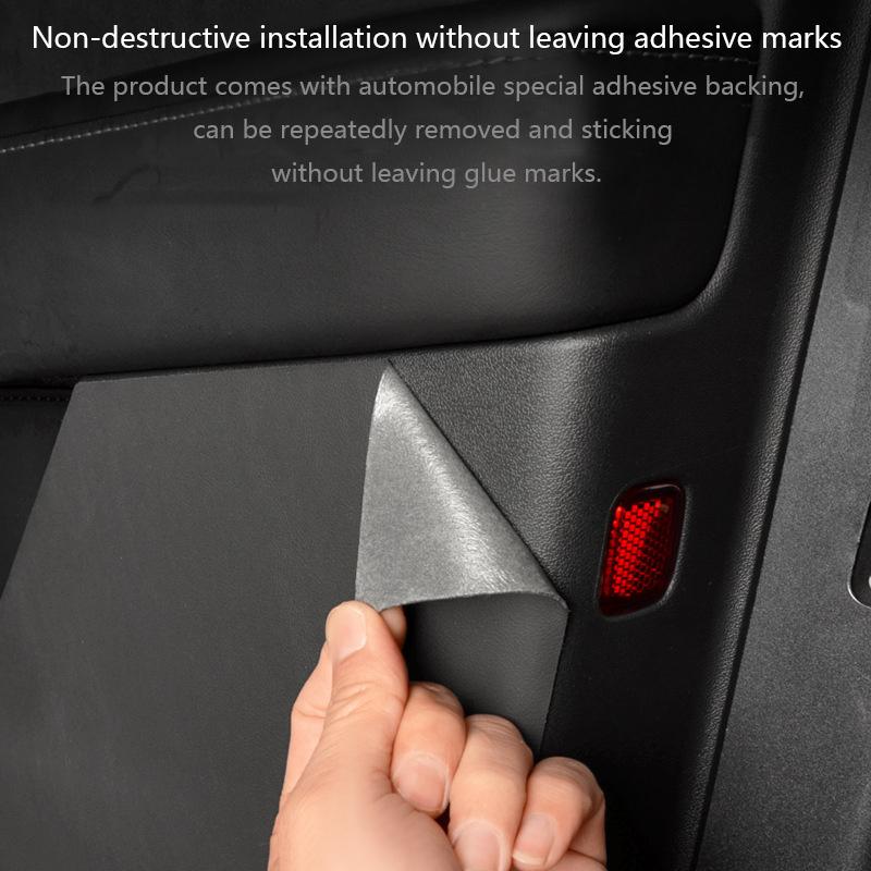 For Tesla Model Y/3 2021-2025 Door Anti-kick Sticker Model Y Juniper Soil-proof Mat Side Door Anti-scratch Protective Stickers