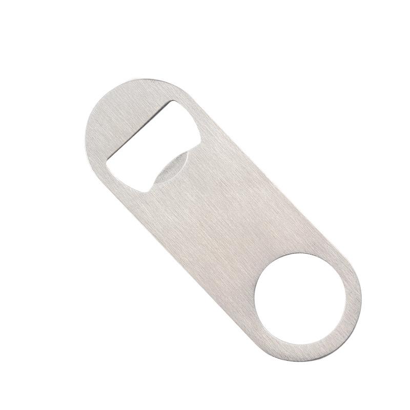 Portable Stainless Steel Bottle Opener Durable Beer Bottle Opener Beer Opener Soda Drink Creative Minimalist Bottle Opener Tool