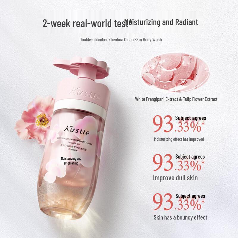 Coasting Dual-Chamber Flower Purifying Shower Gel 500g