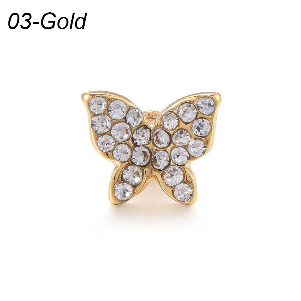 

Металлические гвозди с бриллиантами, декоративное кольцо, браслет, подвески, ремешок, аксессуары, ремешок для часов, орнамент gold-03