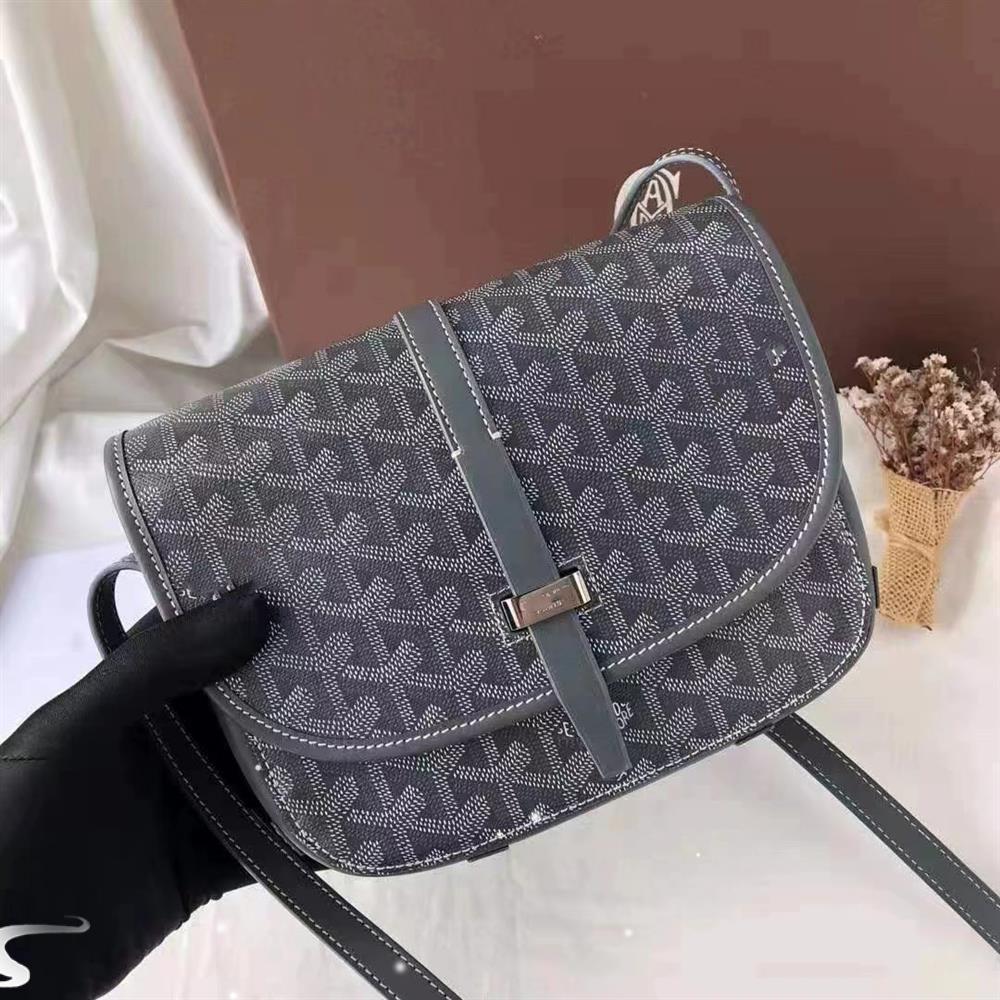 Stylish Unisex Dogtooth Saddle Bag - Versatile Crossbody Messenger