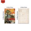 32 Stück, Retro-Postkarten im japanischen Stil, perfekt für Geburtstags-/Jubiläumsgeschenke, geeignet zum Sammeln, Verschenken und Versenden.