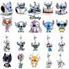 New 925 Silver Cute Cartoon Animal Puppy Stitch Pendant Bead Suitable for European Bracelets DIY Jewelry Gifts