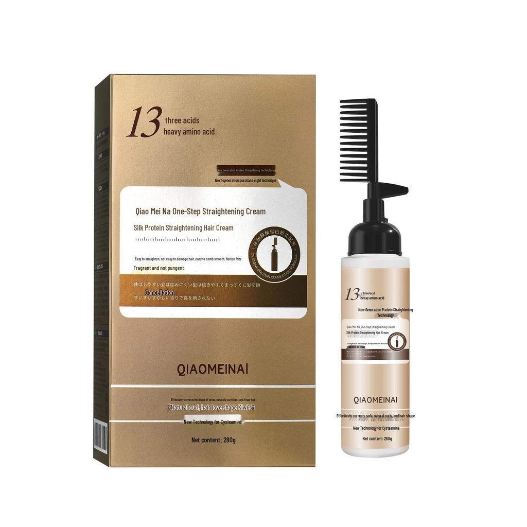 Crema Lisciante Professionale per Capelli - Formula Delicata Ammorbidente